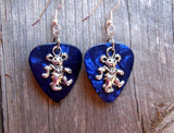 Dancing Bear Guitar Pick Earrings - Pick Your Color