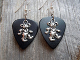 Dancing Bear Guitar Pick Earrings - Pick Your Color
