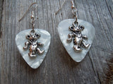 Dancing Bear Guitar Pick Earrings - Pick Your Color
