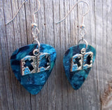 CLEARANCE Bible Charm Guitar Pick Earrings - Pick Your Color