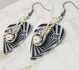 CLEARANCE Boxing Gloves Charm Guitar Pick Earrings - Pick Your Color