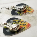 CLEARANCE Boxing Gloves Charm Guitar Pick Earrings - Pick Your Color