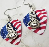 CLEARANCE Boxing Gloves Charm Guitar Pick Earrings - Pick Your Color