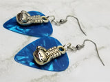 CLEARANCE Boxing Gloves Charm Guitar Pick Earrings - Pick Your Color