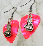 CLEARANCE Boxing Gloves Charm Guitar Pick Earrings - Pick Your Color