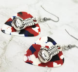 CLEARANCE Boxing Gloves Charm Guitar Pick Earrings - Pick Your Color