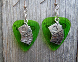 CLEARANCE Royal Flush Card Hand Charm Guitar Pick Earrings - Pick Your Color