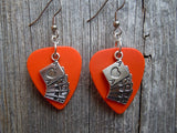CLEARANCE Royal Flush Card Hand Charm Guitar Pick Earrings - Pick Your Color