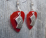 CLEARANCE Royal Flush Card Hand Charm Guitar Pick Earrings - Pick Your Color