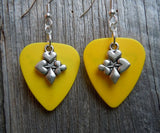 CLEARANCE Card Suit Charm Guitar Pick Earrings - Pick Your Color