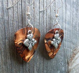 CLEARANCE Card Suit Charm Guitar Pick Earrings - Pick Your Color