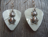 CLEARANCE Cat Charm Guitar Pick Earrings - Pick Your Color
