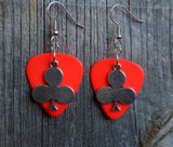 CLEARANCE Club Charm Guitar Pick Earrings - Pick Your Color