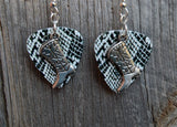 CLEARANCE Cowboy Boot Charm Guitar Pick Earrings - Pick Your Color