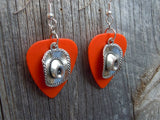 CLEARANCE Cowboy Hat Charm Guitar Pick Earrings - Pick Your Color