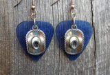 CLEARANCE Cowboy Hat Charm Guitar Pick Earrings - Pick Your Color