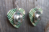 CLEARANCE Cowboy Hat Charm Guitar Pick Earrings - Pick Your Color