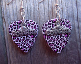 Cowgirl Charm Guitar Pick Earrings - Pick Your Color