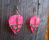 CLEARANCE Crossbow Charm Guitar Pick Earrings - Pick Your Color