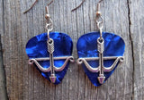 CLEARANCE Crossbow Charm Guitar Pick Earrings - Pick Your Color