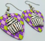 Large Cupcake Guitar Pick Earrings - Pick Your Color