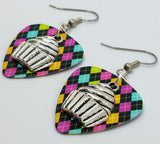 Large Cupcake Guitar Pick Earrings - Pick Your Color