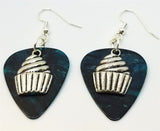 Large Cupcake Guitar Pick Earrings - Pick Your Color