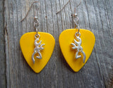 CLEARANCE Browning Deer Head Charm Guitar Pick Earrings - Pick Your Color