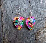 CLEARANCE Browning Deer Head Charm Guitar Pick Earrings - Pick Your Color