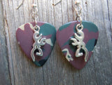 CLEARANCE Browning Deer Head Charm Guitar Pick Earrings - Pick Your Color