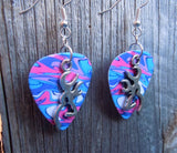 CLEARANCE Browning Deer Large Charm Guitar Pick Earrings - Pick Your Color