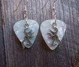 CLEARANCE Browning Deer Large Charm Guitar Pick Earrings - Pick Your Color