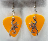 CLEARANCE Browning Deer Large Charm Guitar Pick Earrings - Pick Your Color
