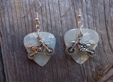 Dirt Bike Charm Earrings - Pick Your Color