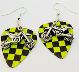 Dirt Bike Charm Earrings - Pick Your Color