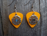 Dreamcatcher Charm Guitar Pick Earrings - Pick Your Color
