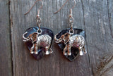 Elephant Charm Guitar Pick Earrings - Pick Your Color