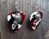 CLEARANCE Koi Fish Charm Guitar Pick Earrings - Pick Your Color
