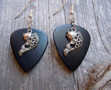 CLEARANCE Koi Fish Charm Guitar Pick Earrings - Pick Your Color