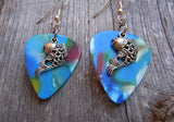 CLEARANCE Koi Fish Charm Guitar Pick Earrings - Pick Your Color