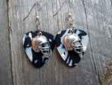CLEARANCE Football Helmet Charm Guitar Pick Earrings - Pick Your Color