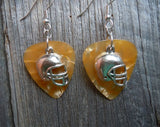 CLEARANCE Football Helmet Charm Guitar Pick Earrings - Pick Your Color
