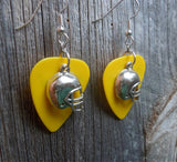 CLEARANCE Football Helmet Charm Guitar Pick Earrings - Pick Your Color