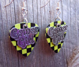 Gamer Girl Charm Guitar Pick Earrings - Pick Your Color