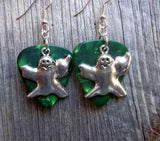 Ghost Charm Guitar Pick Earrings - Pick Your Color