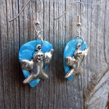 Ghost Charm Guitar Pick Earrings - Pick Your Color