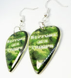 Transparent Support Our Troops Camo Guitar Picks