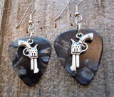 CLEARANCE Revolver Charms Guitar Pick Earrings - Pick Your Color