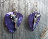 Revolvers with Stars Guitar Pick Earrings - Pick Your Color