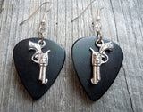 Revolvers with Stars Guitar Pick Earrings - Pick Your Color